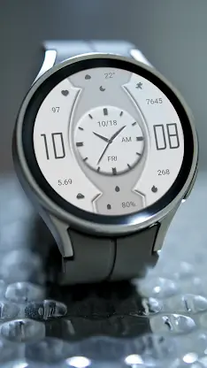 Grayish White For Wear OS screenshot 6