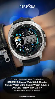 PER9 Sport Watch Face Mesa screenshot 5