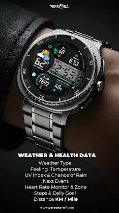 PER9 Sport Watch Face Mesa screenshot 2