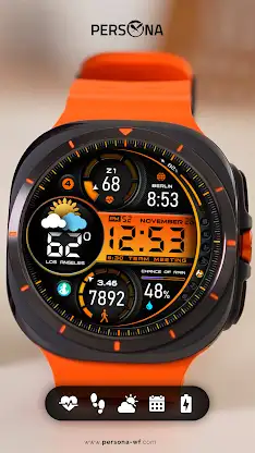 PER9 Sport Watch Face Mesa screenshot 7