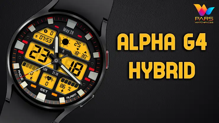 Alpha G4 Hybrid Watch Face screenshot 6