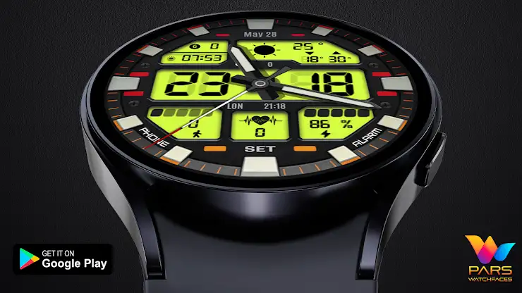 Alpha G4 Hybrid Watch Face screenshot 4