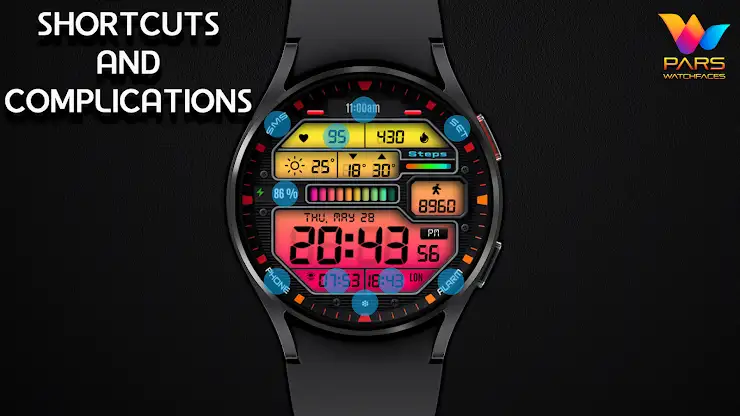 Alpha G6 Digital Watch Face screenshot 6