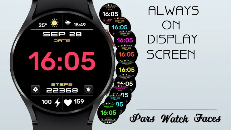 Aura Digital Watch Face screenshot 8