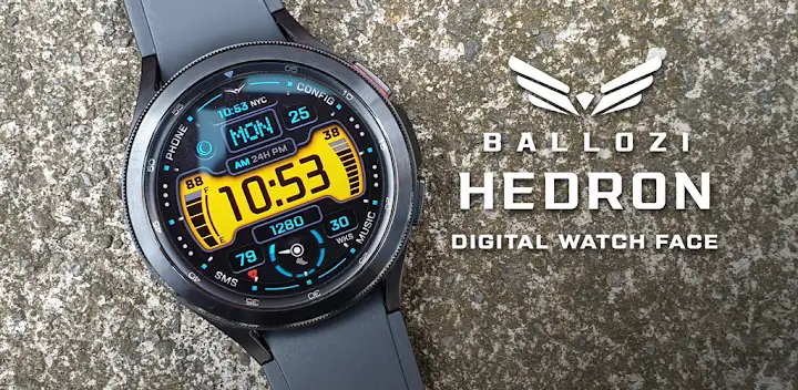 Ballozi HEDRON Digital — Android app banner