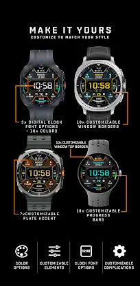 BLZ RAVION -Digital Watch Face screenshot 4