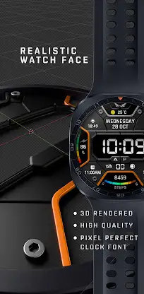 BLZ RAVION -Digital Watch Face screenshot 3