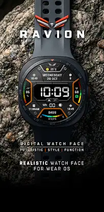 BLZ RAVION -Digital Watch Face screenshot 2