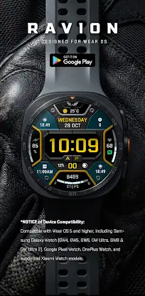 BLZ RAVION -Digital Watch Face screenshot 8