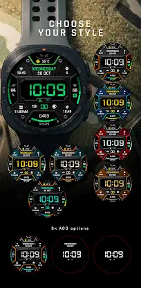 BLZ RAVION -Digital Watch Face screenshot 7
