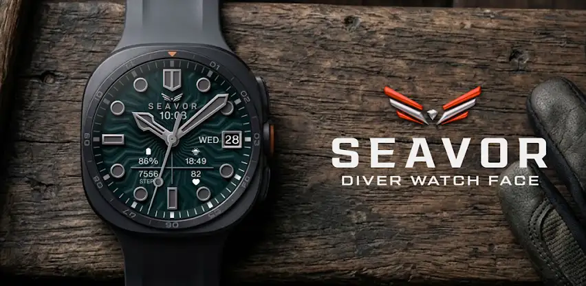 BLZ SEAVOR - Diver Watch Face screenshot 1