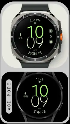 Battery v4 digital watch face screenshot 7