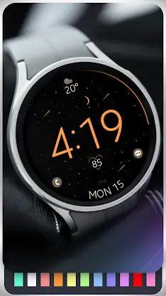 Battery v6 minimal watch face screenshot 4