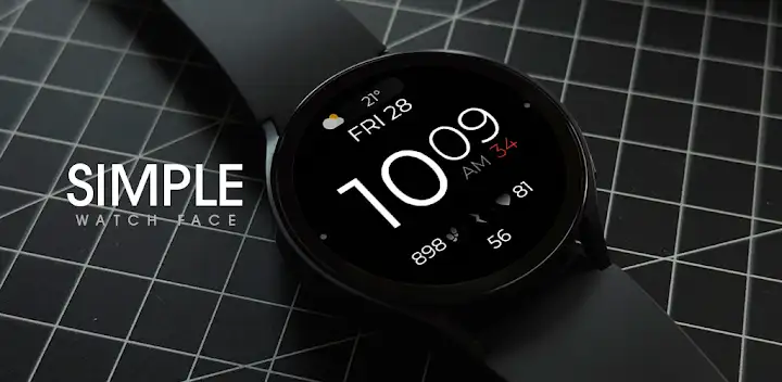 Battery Digital Watch Face — Android app banner