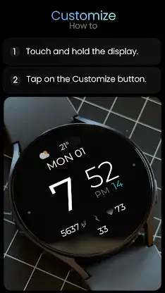 Battery Digital Watch Face screenshot 8