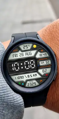 DIGI BURNADO WS17 Watch face screenshot 4