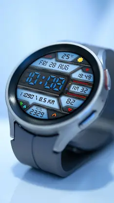 DIGI BURNADO WS17 Watch face screenshot 7