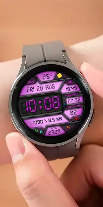 DIGI BURNADO WS17 Watch face screenshot 6