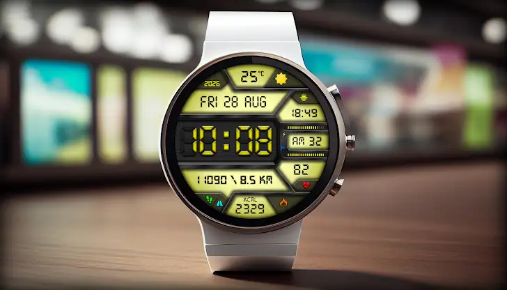 DIGI BURNADO WS17 Watch face screenshot 2