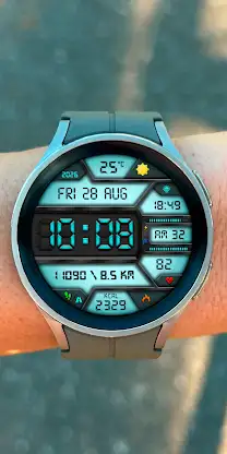 DIGI BURNADO WS17 Watch face screenshot 8