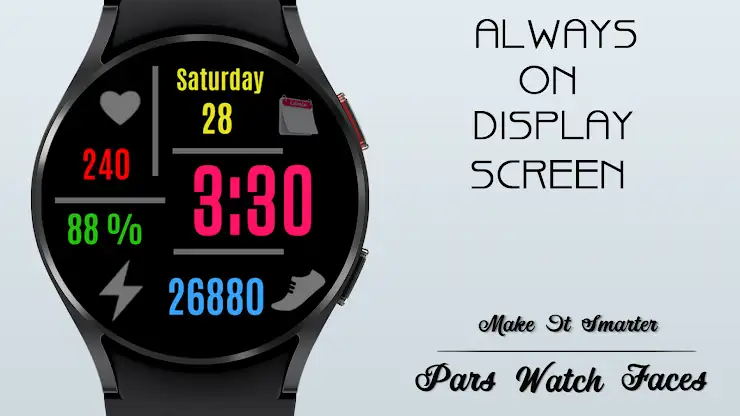 Color Fest Digital Watch Face screenshot 7