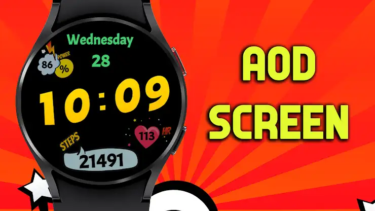 Comics Wow Watch Face screenshot 6