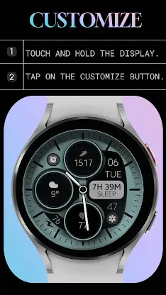 Modern Beige Analog Watch Face screenshot 8