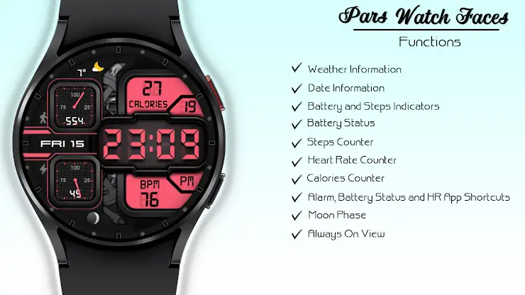 Digital Watch Face Sport screenshot 2