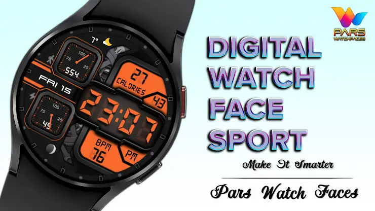 Digital Watch Face Sport screenshot 4
