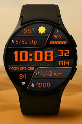 Digital Lumichron Watch Face screenshot 4