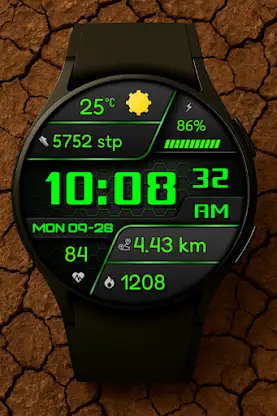 Digital Lumichron Watch Face screenshot 6