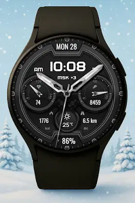 Hybrid Veltora Watch Face screenshot 2