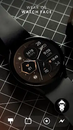 Dream 129 Bronze watch face screenshot 1