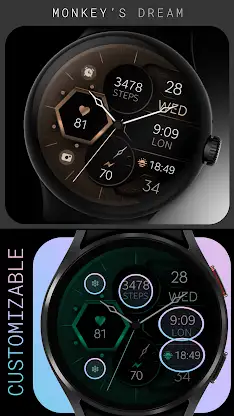 Dream 129 Bronze watch face screenshot 2