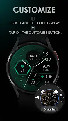 Dream 129 Bronze watch face screenshot 7