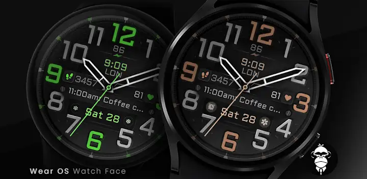 Dream 135 bronze watch face — Android app banner