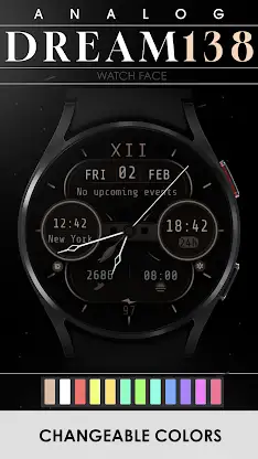 Dream 138 Classic Watch Face screenshot 4