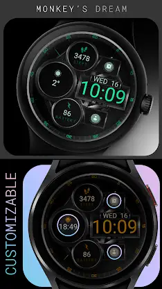 Dream 27 metal watch face screenshot 2