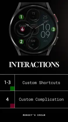 Dream 53 Hybrid watch face screenshot 8