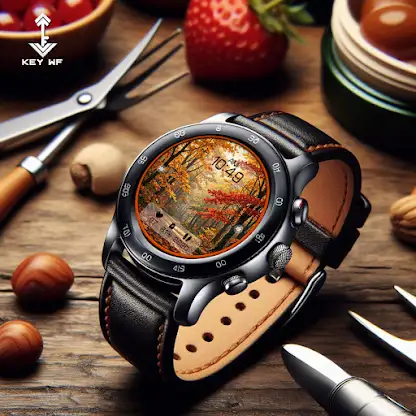 Autumn Forest Watch Face N006 screenshot 2
