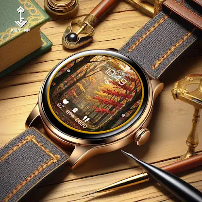 Autumn Forest Watch Face N006 screenshot 8
