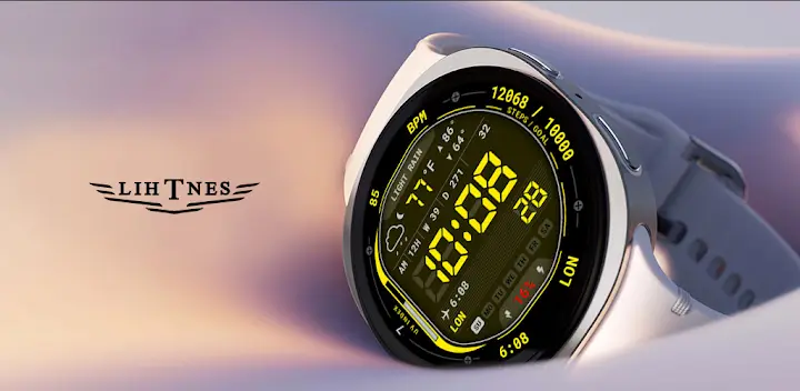 Weather Dual Time Watch 002 — Android app banner