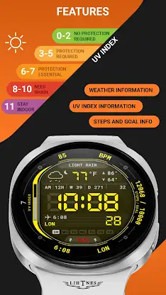 Weather Dual Time Watch 002 screenshot 3