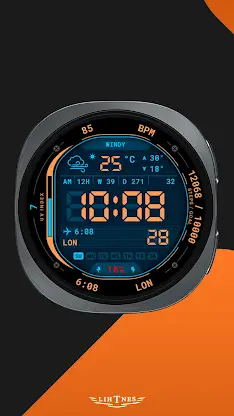 Weather Dual Time Watch 002 screenshot 1