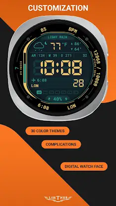 Weather Dual Time Watch 002 screenshot 2