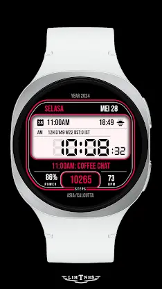 Retro Digital Watch Face 006 screenshot 2