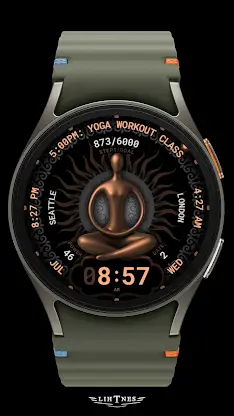 Yoga Watch Face 009 screenshot 3