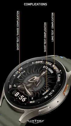 Yoga Watch Face 009 screenshot 5