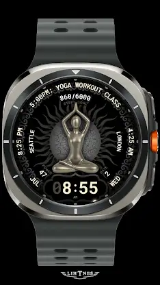 Yoga Watch Face 009 screenshot 1