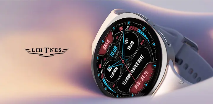 Hybrid Watch Face 011 — Android app banner